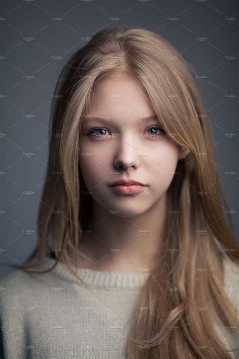beautiful teen girl portrait high quality beauty