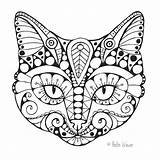 Coloring Cat Pages Real Getcolorings sketch template