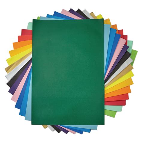poster paper sheets   mm dark green pack