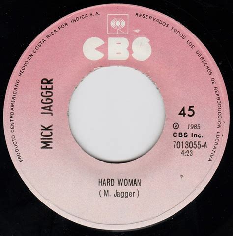 mick jagger hard woman 1985 vinyl discogs