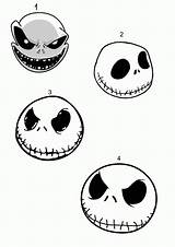Jack Coloring Skellington Skeleton Pages Face Christmas Drawings Library Clipart Halloween Gif Pumpkin King Popular Template sketch template