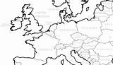 Coloring Map Europe Pages Kids Printable Children Getcolorings Color Getdrawings Colorings sketch template