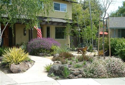 xeriscape front yard with patio gardening ideas pinterest front yards yards and patio