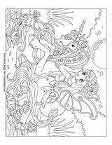 Fairy Coloring Unicorns Unblocked sketch template
