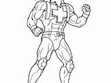 Coloring Pages Muscle Anatomy Muscles Man Getcolorings Color Getdrawings sketch template