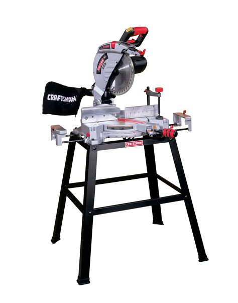 Craftsman 21252 10 In Compound Miter Saw With Laser Trac™ Sears