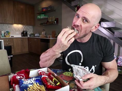 male porn star johnny sins eats turkish snacks in a youtube business