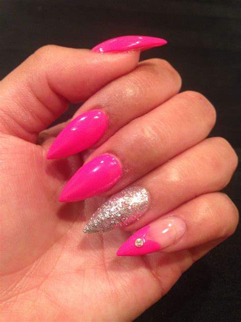 Pink Stilettos Fashion Nails Pretty Nails Nail Tutorials