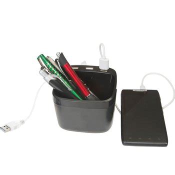 charging hub desk caddy personalization  positive promotions