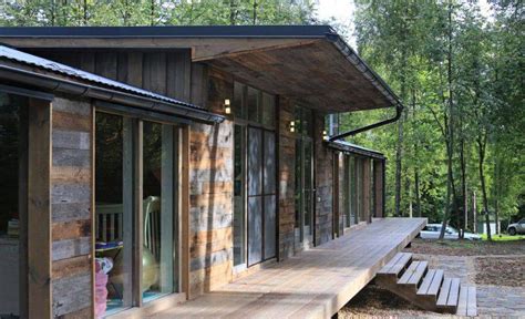 awesome prefab cabin  built   days