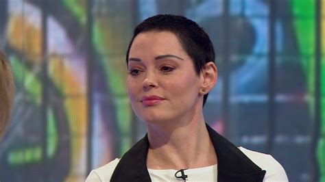 rose mcgowan weinstein tried to contact me bbc news