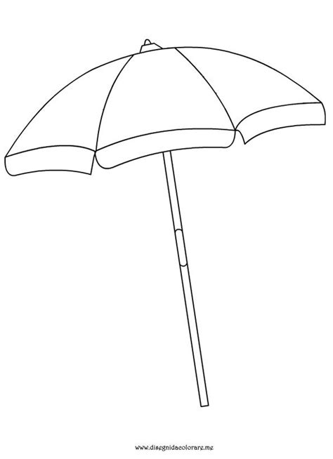 beach umbrella coloring page summer pinterest coloring umbrellas