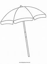 Beach Umbrella Coloring Drawing Pages Spiaggia Da Ombrellone Colorare Outline Color Disegni Getdrawings Umbrellas Clipart Pixgood Per Pix Visit Paintingvalley sketch template