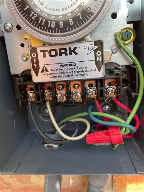 tork  timer wiring diagram
