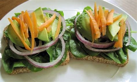 My Perfect Summer Lunch Vegetarian Open Sandwich Mindbodygreen