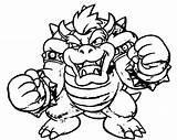 Bowser Kolorowanki Dzieci Bestcoloringpagesforkids Koopa Getcolorings Koopas sketch template