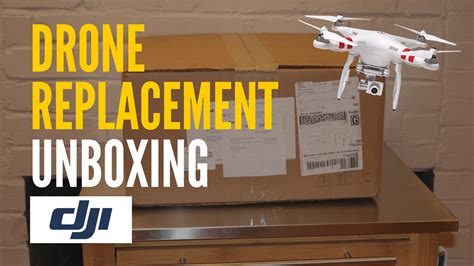 dji replacement drone unboxing youtube