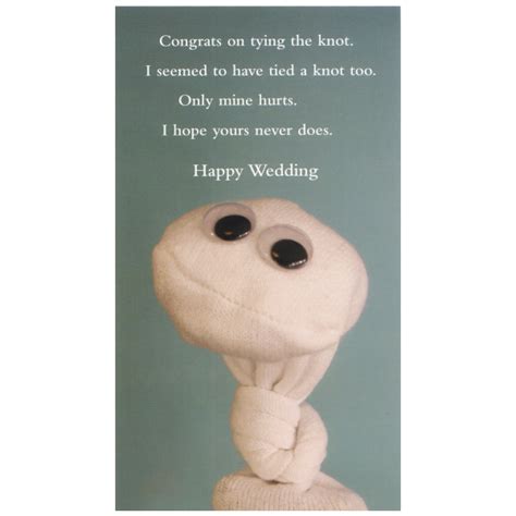 quiplip happy wedding greeting card from the sock ems collection