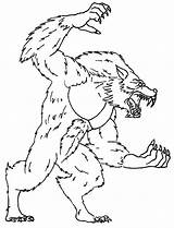 Coloring Werewolf Pages Goosebumps Printable Color Wolfman Getdrawings Getcolorings Print Colorings Sheet sketch template