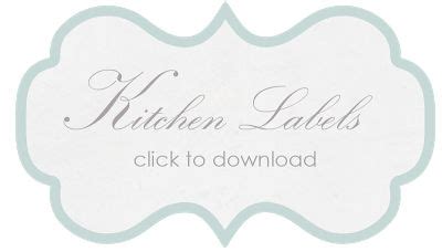 printable kitchen labels kitchen labels labels printables