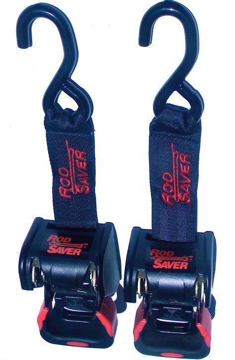 rod saver   boat saver retractable transom tie downs pair