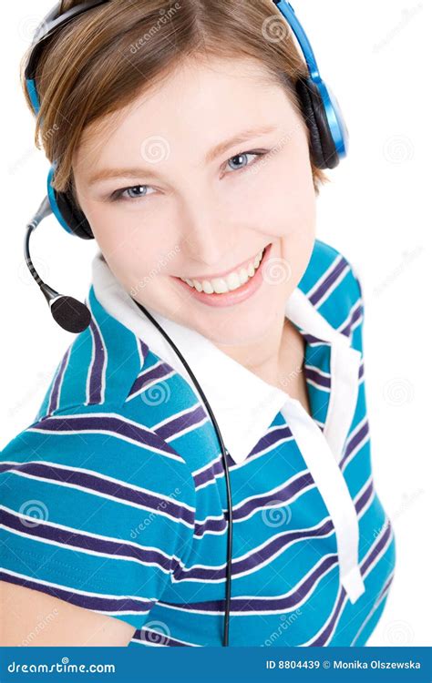 customer service agent royalty  stock images image
