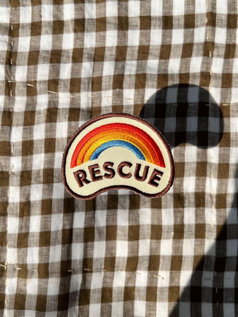 rescue iron  patch  dogs scouts honour