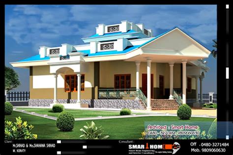 kerala style single floor house plan   sqft