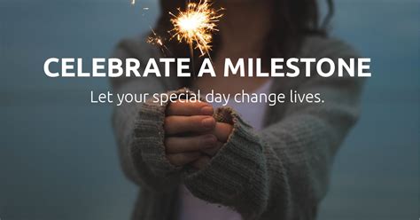 celebrate a recovery milestone campaign