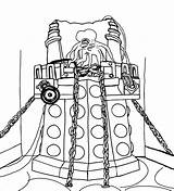 Who Doctor Dalek Coloring Pages Colour Drawing Printable Caan Dr Insane Own Getdrawings Deviantart Getcolorings sketch template