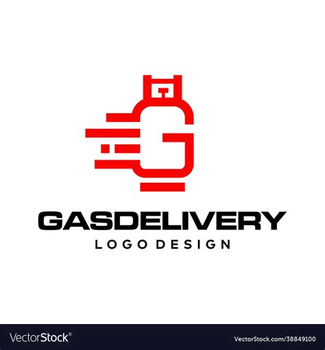 gas logo royalty  vector image vectorstock