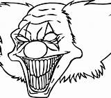 Clown Gangster Drawings Drawing Cool Getdrawings sketch template