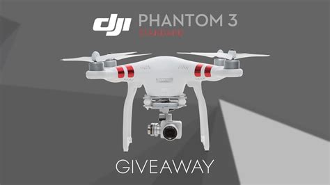 dji phantom  drone giveaway international youtube