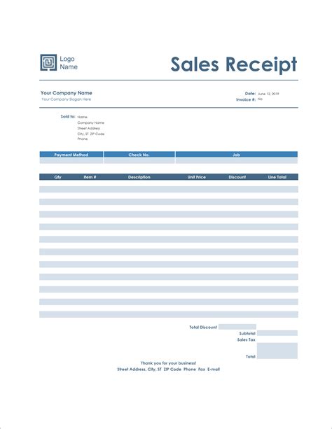 microsoft word payment receipt template horpan