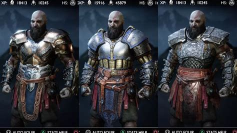 armor  god  war ragnarok  sets    choose