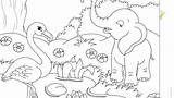 Savanna African Coloring Pages Getdrawings Colouring Getcolorings sketch template