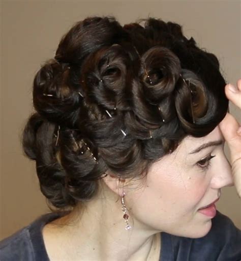 pin curl tutorial   life  diy