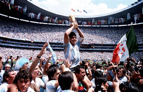 Diego Maradona Soccer Legend Who Led Argentina To 1986 World Cup Title