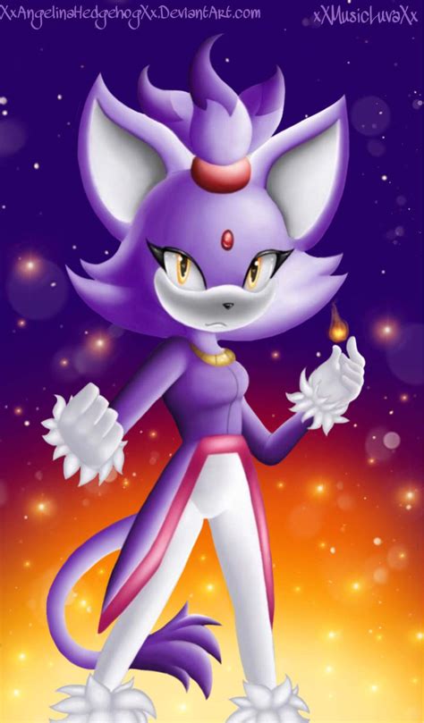 Blaze The Cat 💜 Sonic The Hedgehog Amino