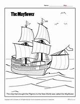 Mayflower K12reader Sheet Activity sketch template