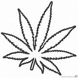 Marijuana Cannabis Bud Clipartmag Trippy Stoner Bettercoloring sketch template