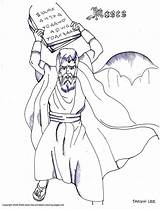 Gebote Calf Bibel Ausmalbilder Commandments Mose Exodus Moses Ausmalbild Malbuch Bookcase Lineart Vicoms Coloringhome Bibliche sketch template
