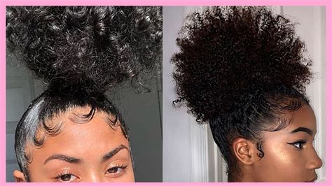 Curly Hair Slayed Edges 2019 How To Slay Edges Type 4c
