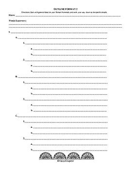 outline template blank  happyedugator tpt