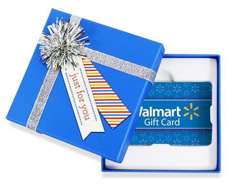 walmart gift card   blue gift box walmartcom