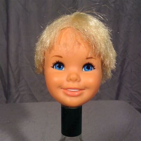 Mattel 18 Best Friend Cynthia Doll Head Only Blonde Blue Eyes