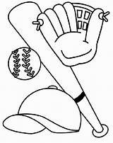 Beisbol Bat Mitt Glove Malvorlagen Tulamama Dirt Kreativ Béisbol Dibujo Besibol Getcolorings Braves sketch template