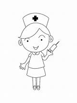 Krankenschwester Malvorlagen Krankenschwestern Ausdrucken sketch template