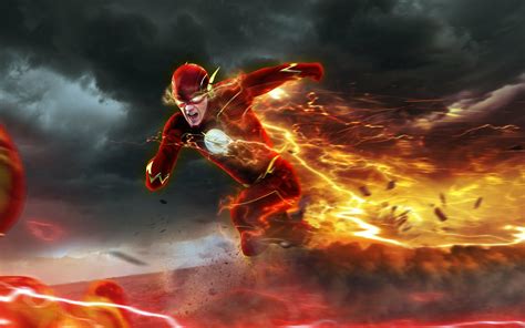 tv show the flash 2014 hd wallpaper by bosslogix