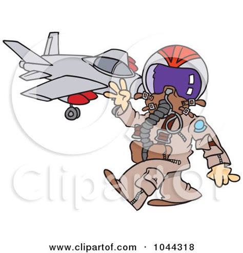 royalty  rf clip art illustration   cartoon pilot boy flying